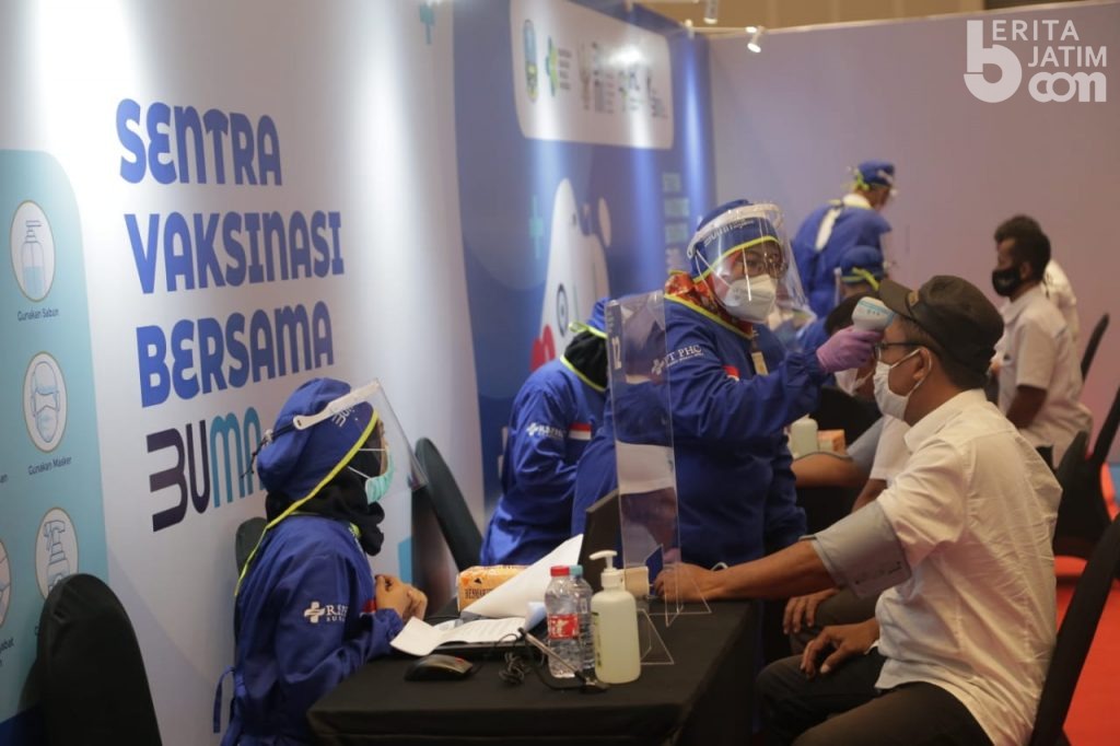 Dukung Percepatan Program Vaksinasi, 1.590 Karyawan PTPN X Telah Divaksin