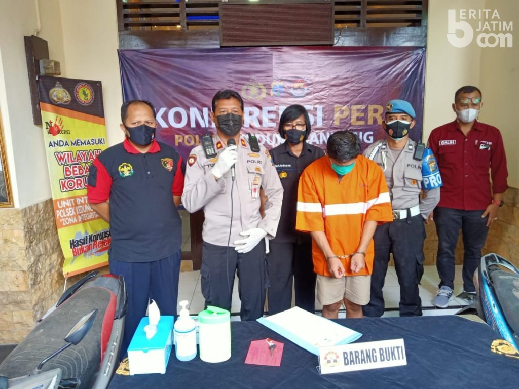 Terlilit Persoalan Ekonomi, Warga Kedungkandang Malang Curi Motor