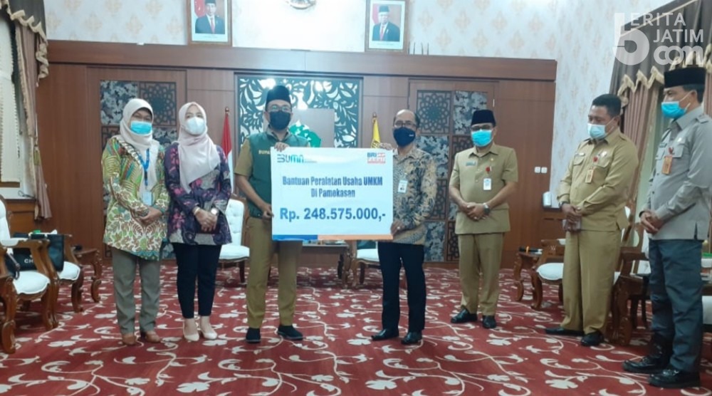 Pemkab Pamekasan Terima Dana CSR dari BRI