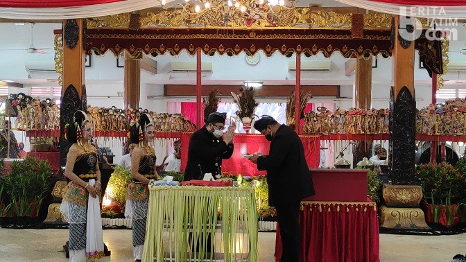 Ruwatan Hari Jadi Kabupaten Kediri ke-1217, Mas Bup Berharap Korona Segera Sirna