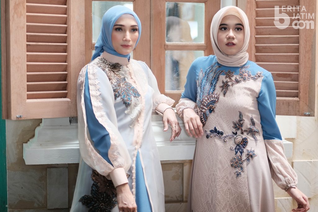 Desain Hijab Bertema Twilight Tide Konsep Fashion 2021 Karya Lia Afif