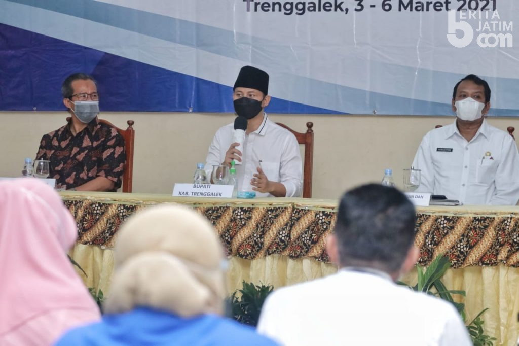 Bupati Trenggalek Buka Bimbingan Teknis Pengembangan Wirausaha Baru Industri Kecil Menengah