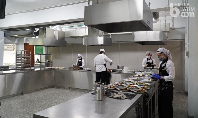 Tingkatkan Relevansi Pembelajaran Praktik, UK Petra Bangun Laboratorium Dapur