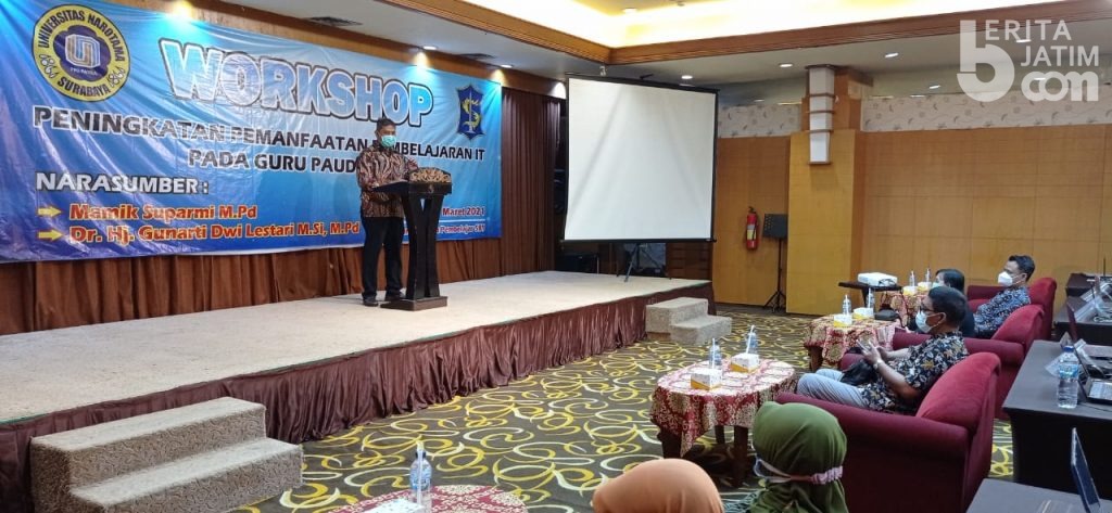Universitas Narotama Gelar Workshop Peningkatan Pemanfaatan Pembelajaran IT pada Guru PAUD