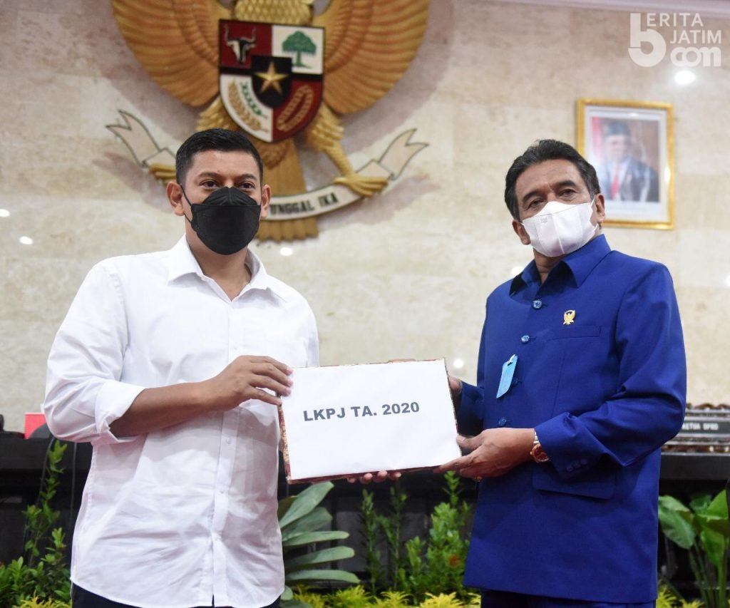 Rapat Paripurna Pembacaan Rekomendasi DPRD, Wali Kota Kediri Upayakan Pelayanan Secara Maksimal