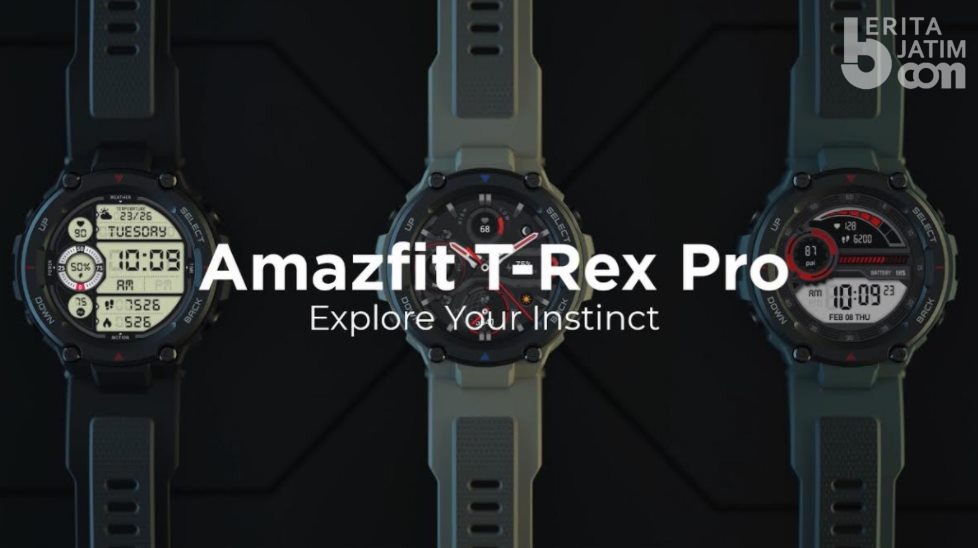 Amazfit Keluarkan Smartwatch T-Rex Pro, Yuk Intip