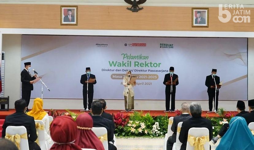 UMSurabaya Tambah Jajaran Warek Jadi 4 Posisi, Perkuat Sinergi dan Digitalisasi