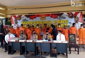 Polres Sumenep Bekuk 7 Tersangka Narkoba