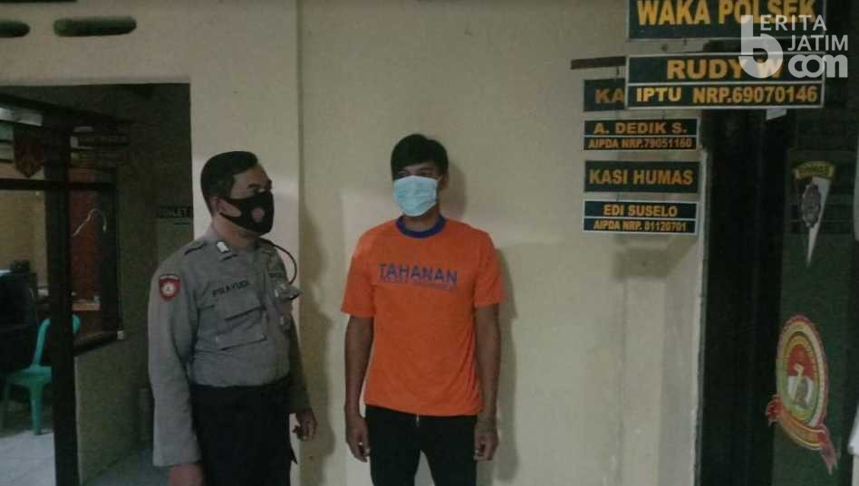 Gasak Motor Petani, Glowoh Diringkus Polisi Kediri dari Lokalisasi Ngujang Tulungagung