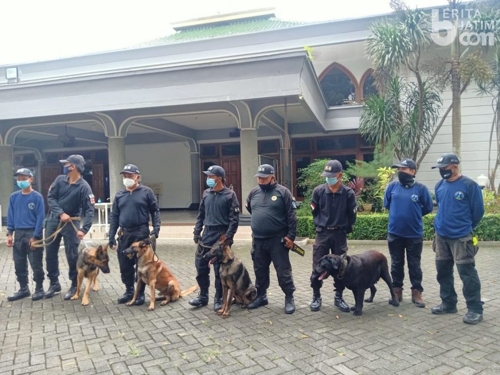 Sardog Jatim Sterilisasi Gereja di Malang Untuk Antisipasi Serangan Teroris