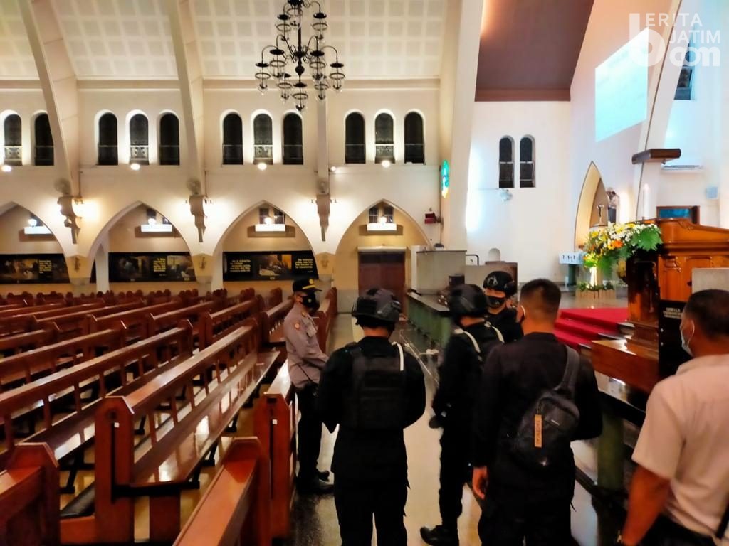 Paskah, Polresta Malang Kota Sterilkan Gereja Hindari Ancaman Teroris