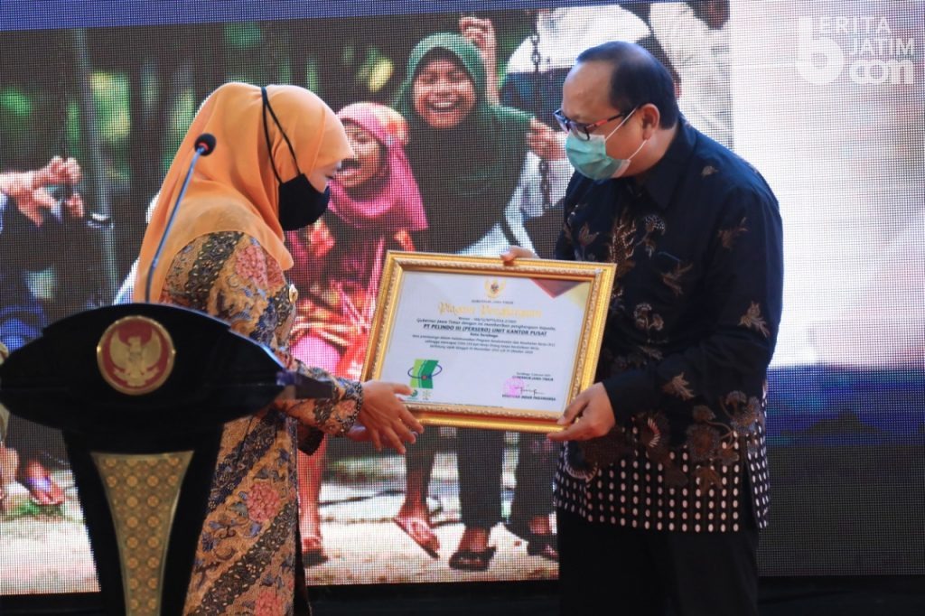 Nihil Kecelakaan Kerja, Pelindo III Terima Apresiasi Dari Gubernur Jatim