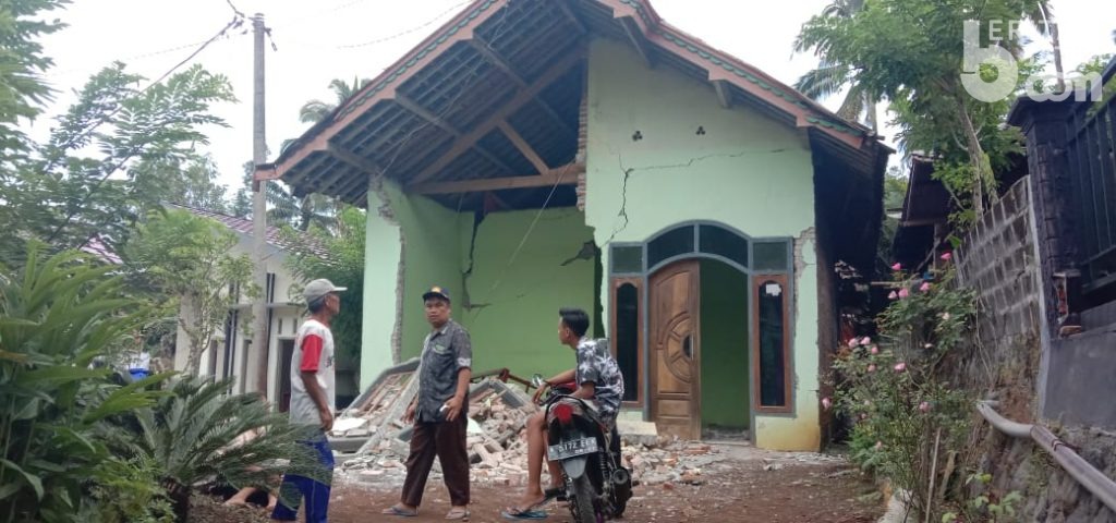 Data PMI Kabupaten Malang: 344 Rumah Rusak Akibat Gempa