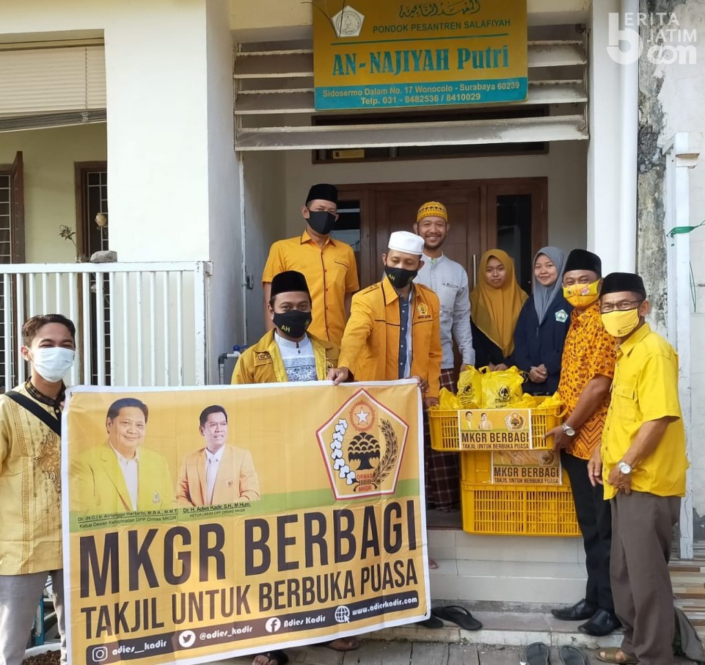 MKGR Bagikan 20 Ribu Paket Buka Puasa di Jawa Timur
