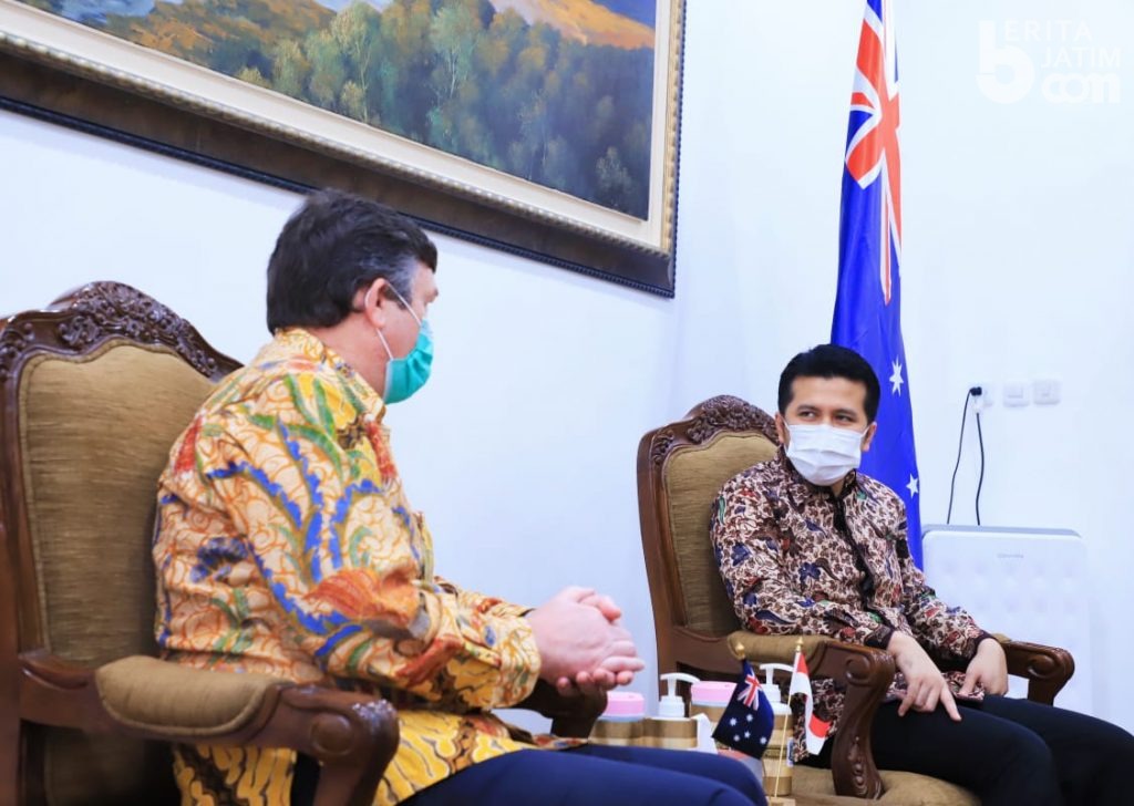 Ini Harapan Wagub Jatim kepada Konjen Australia