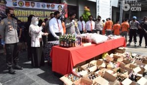 133 Kasus dan 168 Tersangka Terjaring Operasi Pekat Semeru di Pamekasan