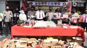16 Tersangka dari 11 Kasus Narkoba Ditangkap Polres Pamekasan
