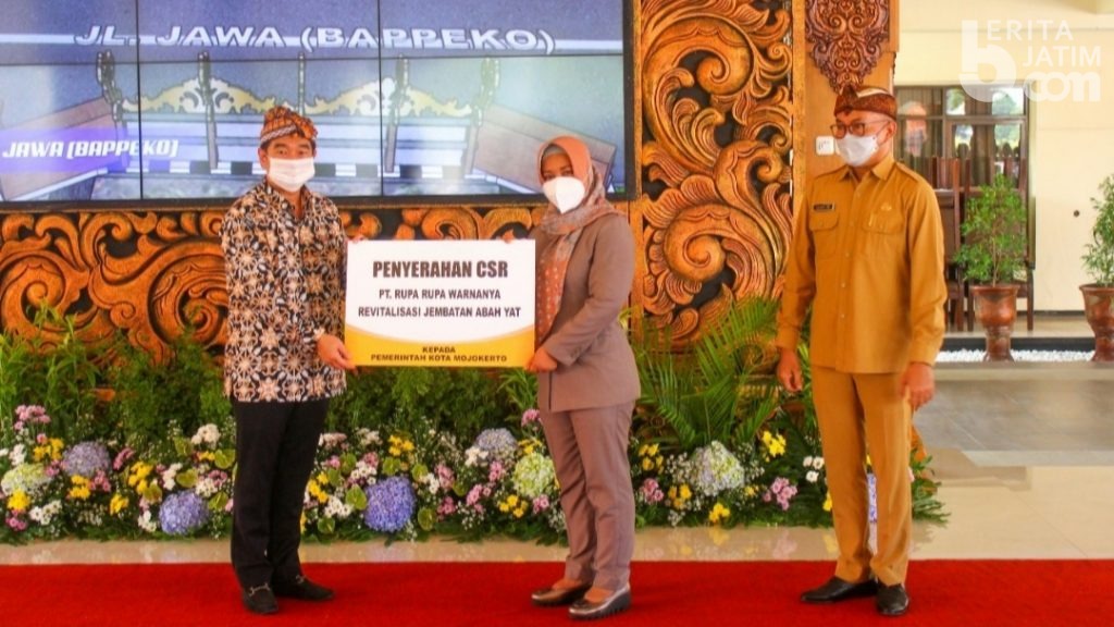 Wujudkan Kota Mojokerto Sejahtera, Wali Kota Kukuhkan Forum Komunikasi CSR