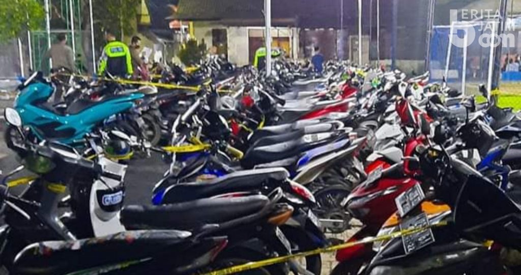 120 Motor Terlibat Balap Liar di Pamekasan