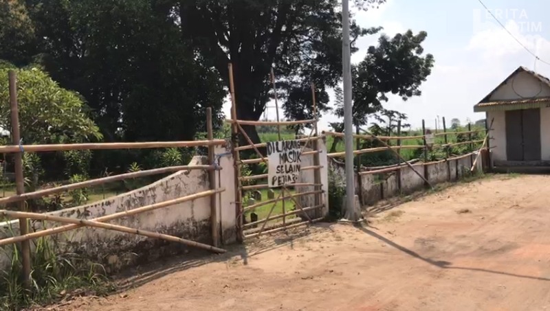 Makam Rusak, Akses Masuk Situs Kumitir Ditutup Warga
