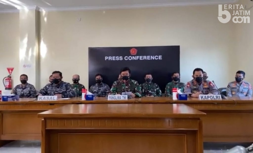 Kasal: Tim Temukan Diduga Kepingan KRI Nanggala 402