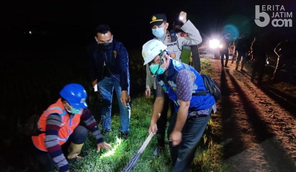 Polres Ngawi Putus Aliran Listrik untuk Jebakan Tikus Sawah