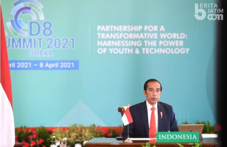 Presiden Jokowi Dorong Tiga Hal pada KTT ke-10 D-8