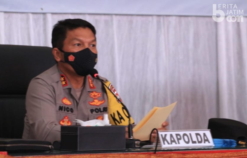 Jelang Idul Fitri, Kapolda Jatim Beri Paparan di Polres Blitar