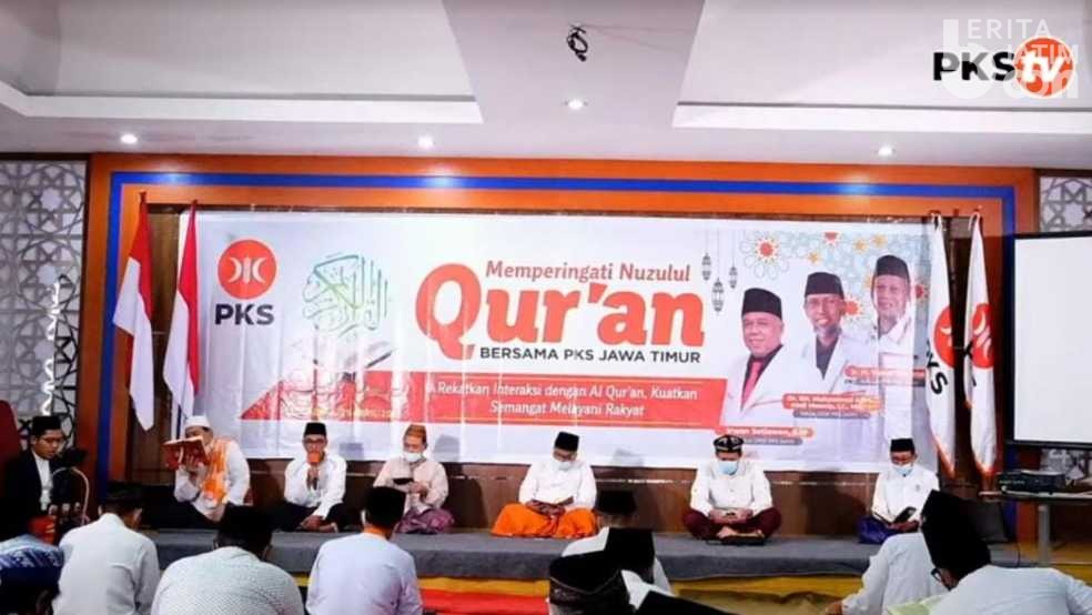 Khataman PKS Jatim, Irwan: Alquran Obat Mujarab di Masa Pandemi
