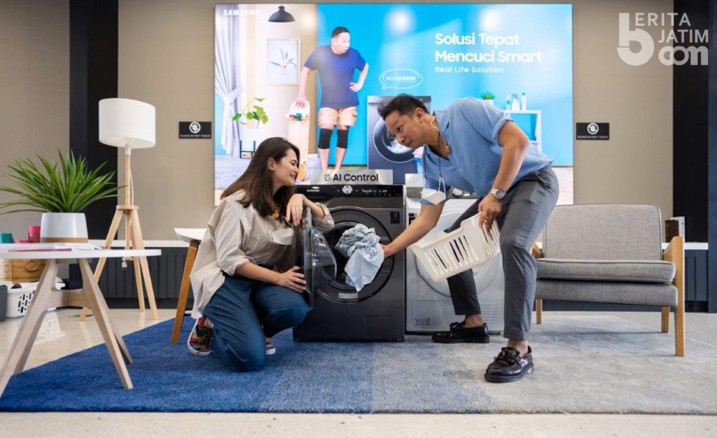 Samsung Luncurkan Mesin Cuci Berteknologi IA