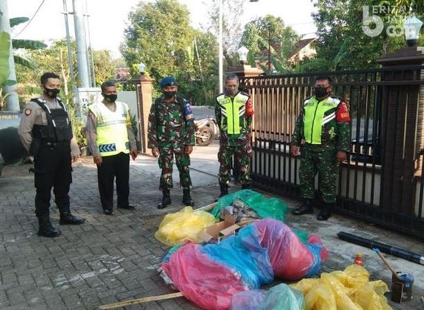 Lanud Iswahjudi Ikut Razia Balon Udara di Ponorogo