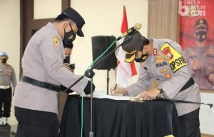 Dua Pejabat Utama Polres Sumenep Dimutasi