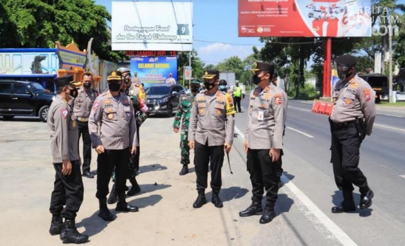 Dirregident Korlantas Polri Cek Perbatasan Jatim-Jateng, Begini Katanya