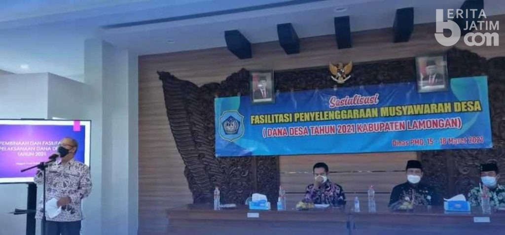 Dana Desa 2021 di Kabupaten Lamongan, Diharapkan Bangkitkan Ekonomi