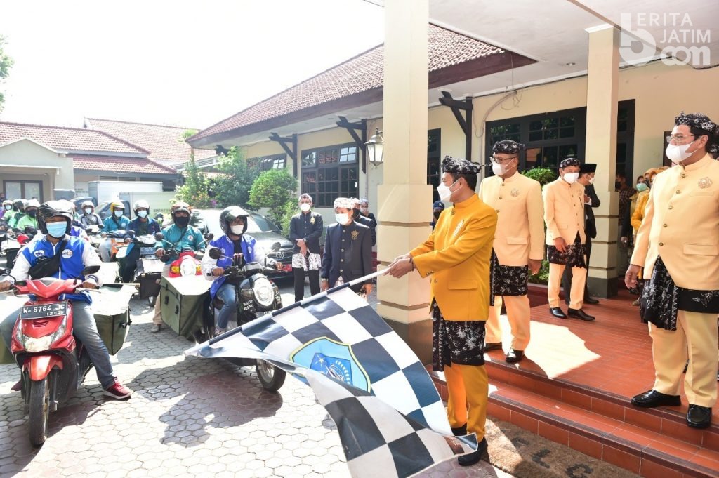 Bupati YES Berdayakan Jasa Delivery Online Lokal di Momen Hari Jadi Lamongan ke 452