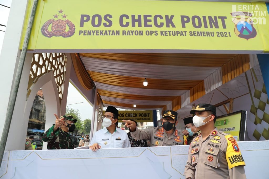 Bupati Gus Muhdlor Bersama Forkopimda Cek Akses Masuk Sidoarjo