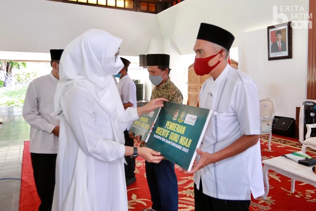 Alhamdulillah, Insentif Guru Ngaji di Banyuwangi Cair