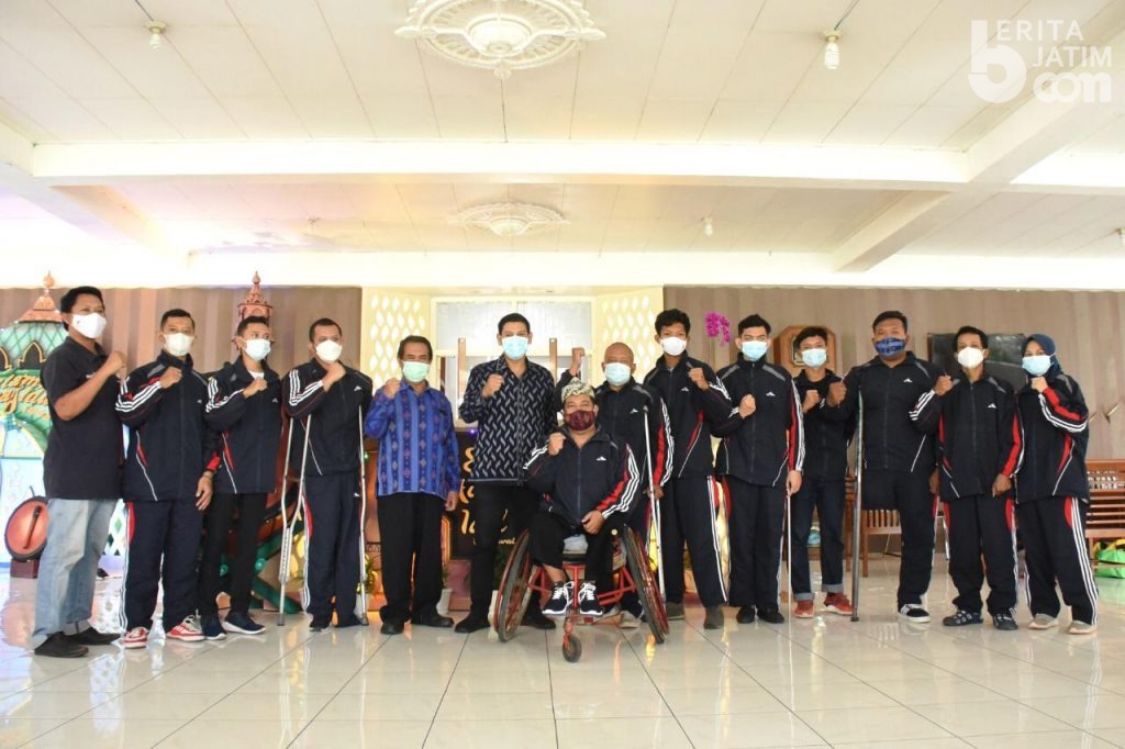 Berangkatkan Atlet Paralimpik, Wali Kota Kediri: Jaga Sportivitas dan Patuhi Protokol Kesehatan