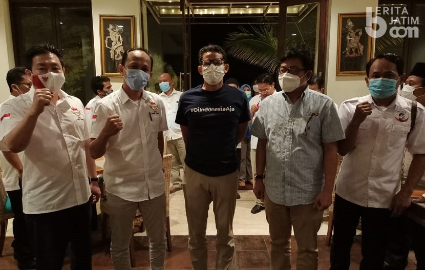 Bertemu Sandiaga, Joman Jatim Sampaikan Konsep Pengembangan Pariwisata