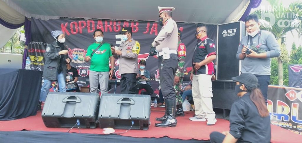 Kopdar Gabungan Komunitas N-Max di Mojokerto Dibubarkan