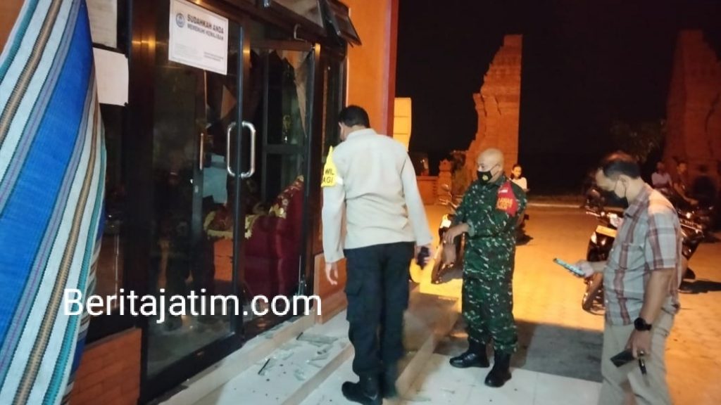 Usai Rusak Balai Desa di Mojokerto, Pelaku Sempat Berobat ke Bidan Desa