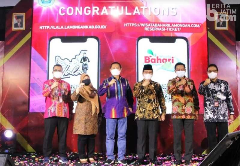 Begini Harapan Tokoh Saat Peluncuran Aplikasi LaLa dan E-Ticketing Wisata Bahari Lamongan