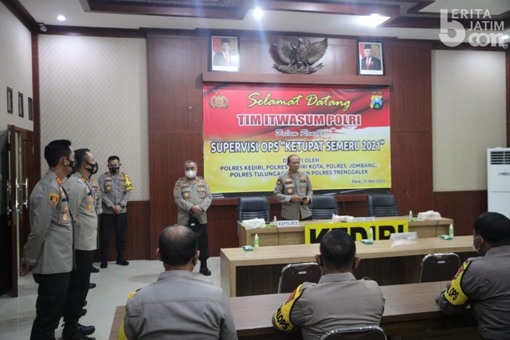Langkah Polres Kediri Kota dalam Cegah Penyebaran Covid-19