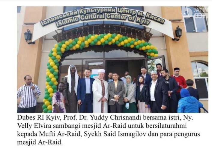 Istimewanya Lebaran di Ukraina, Dubes Yuddy Safari Idulfitri
