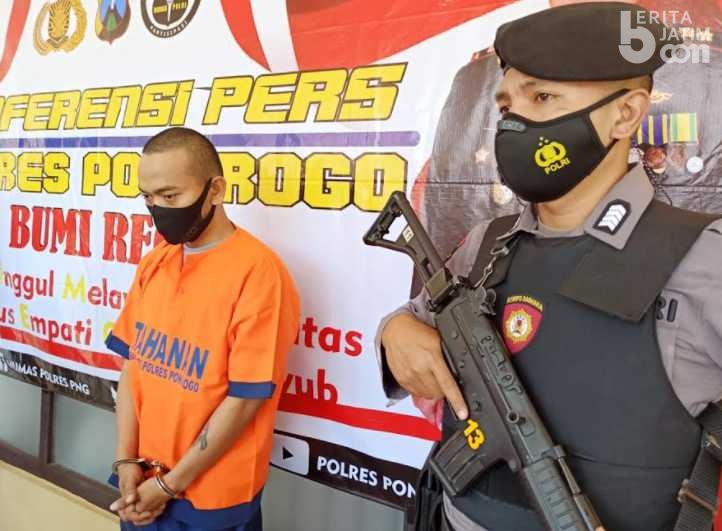 Polres Ponorogo Ungkap dan Tangkap Pelaku Curanmor