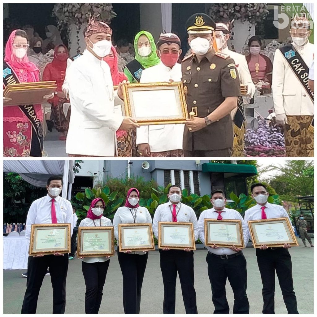 Selamatkan Aset Pemkot, Walikota Beri Penghargaan Pada Kejari Tanjung Perak