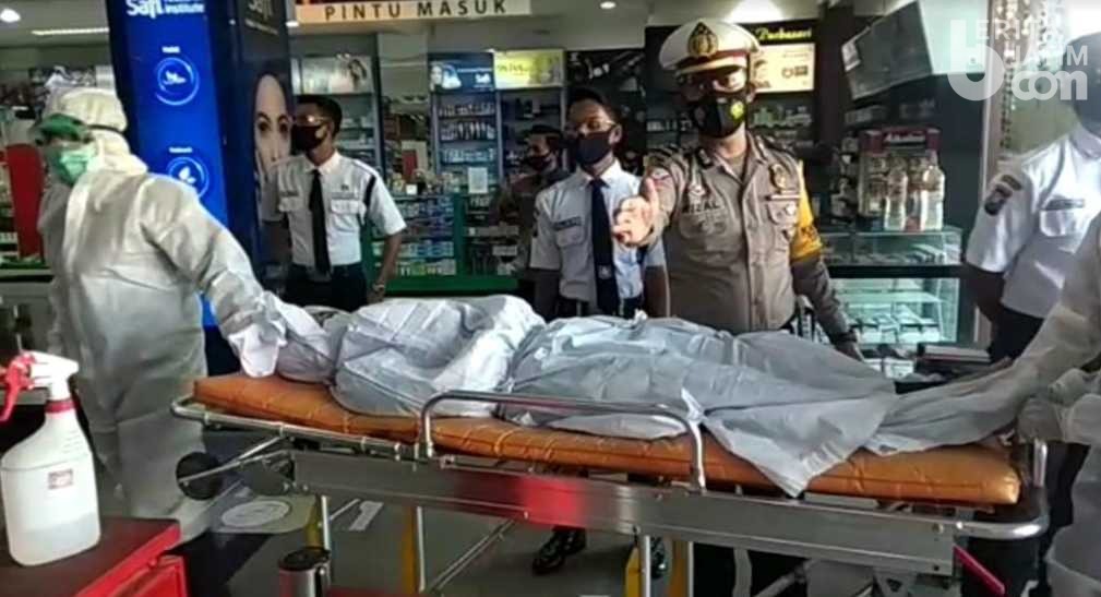 Hii! Polres Probolinggo Kota Kirim Contoh Jenazah Covid-19 ke Pusat Perbelanjaan