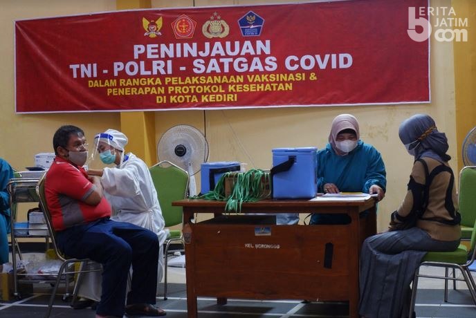 Kampanye Vaksinasi di Kota Kediri, Satu Kelurahan Iming-imingi Hadiah Total 10 Juta