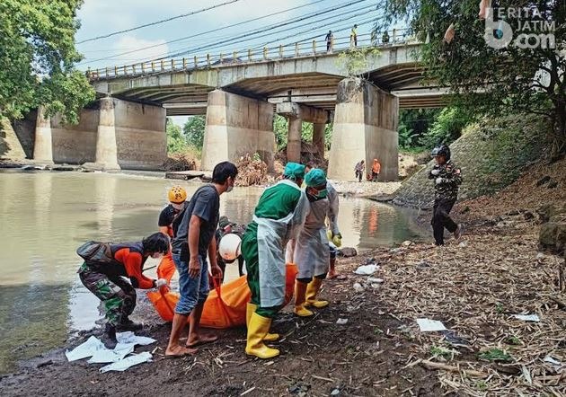 Penuh Luka, Laki-Laki Ngawi Ditemukan Meninggal Telanjang di Sungai Ketonggo