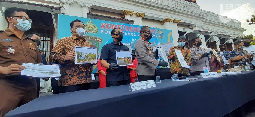 Polisi Surabaya Gulung Komplotan Mafia Tanah yang Libatkan Oknum PNS